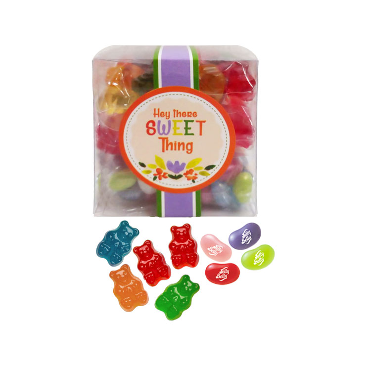 Jelly Belly and Gummy Bears in Acetate Box 200g  (Set of 2)